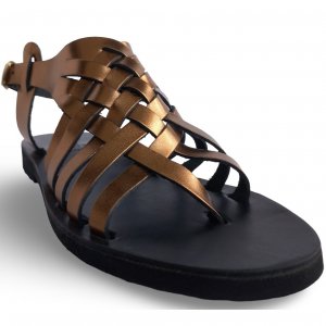 Sandale Dama Gladiator Aurii Katerina Sandale Dama Gladiator Aurii Katerina