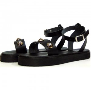Sandale Dama Negre Platforma Strass Sandale Dama Negre Platforma Strass