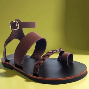 Sandale Dama Grecesti Santorini Maro Sandale Dama Grecesti Santorini Maro