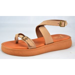Sandale Dama Piele Naturala Platforma Crem Amber Sandale Dama Piele Naturala Platforma Crem Amber