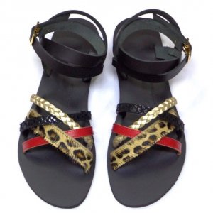 Sandale de Dama Attica Negre  Sandale de Dama Attica Negre