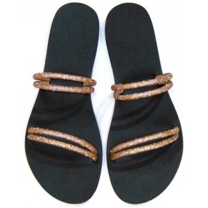 Papuci Dama Strass Piele Naturala Grecia Papuci Dama Strass Piele Naturala Grecia